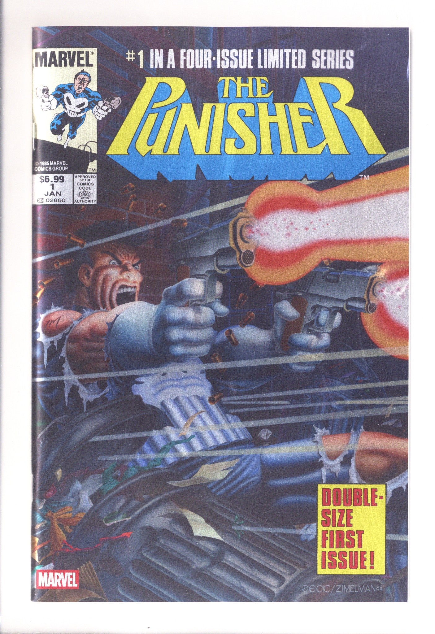 Punisher Vol 1 1 Zeck  Facsimile Foil Variant   (2026)
