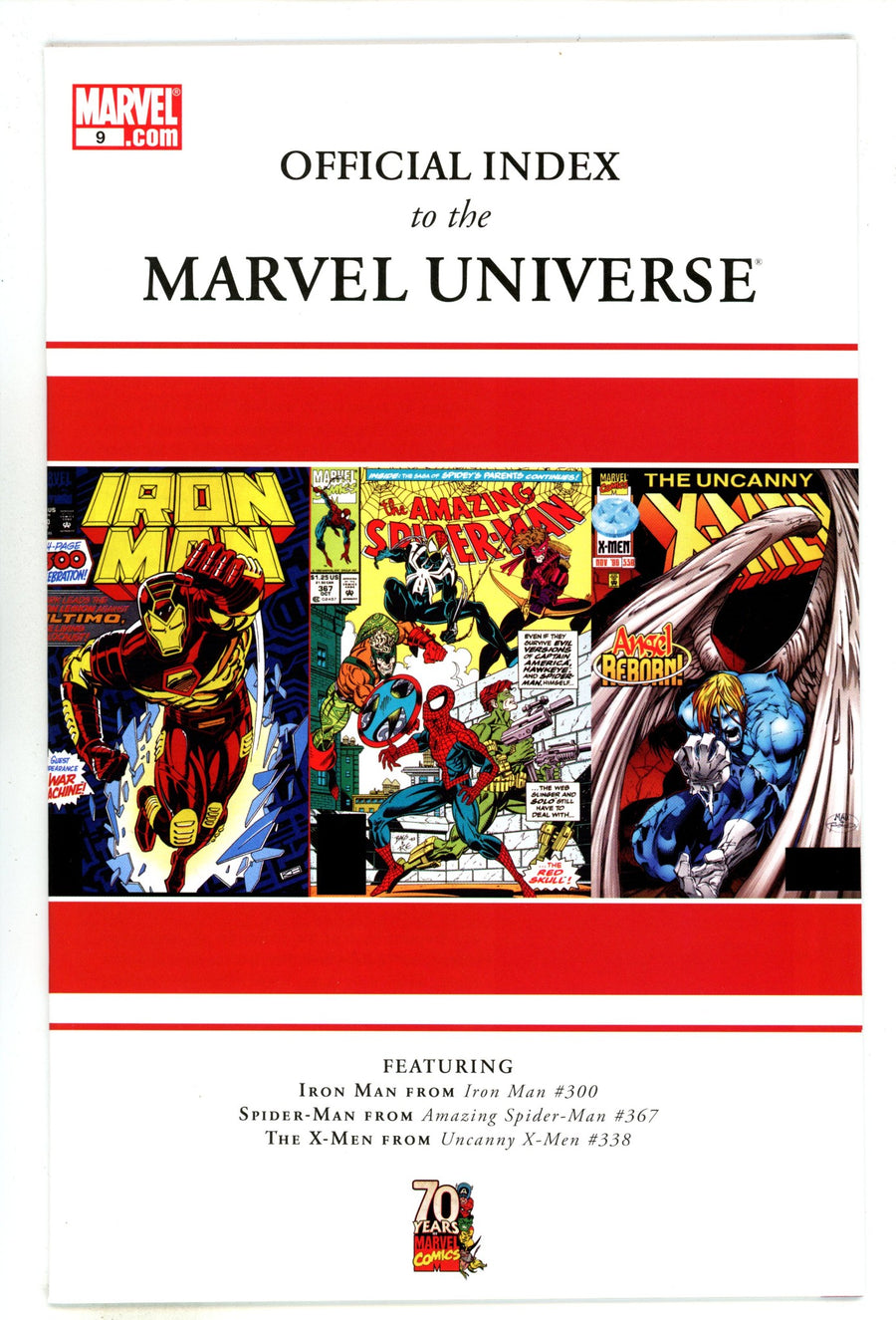 Official Index to the Marvel Universe 9 High Grade (2009) 