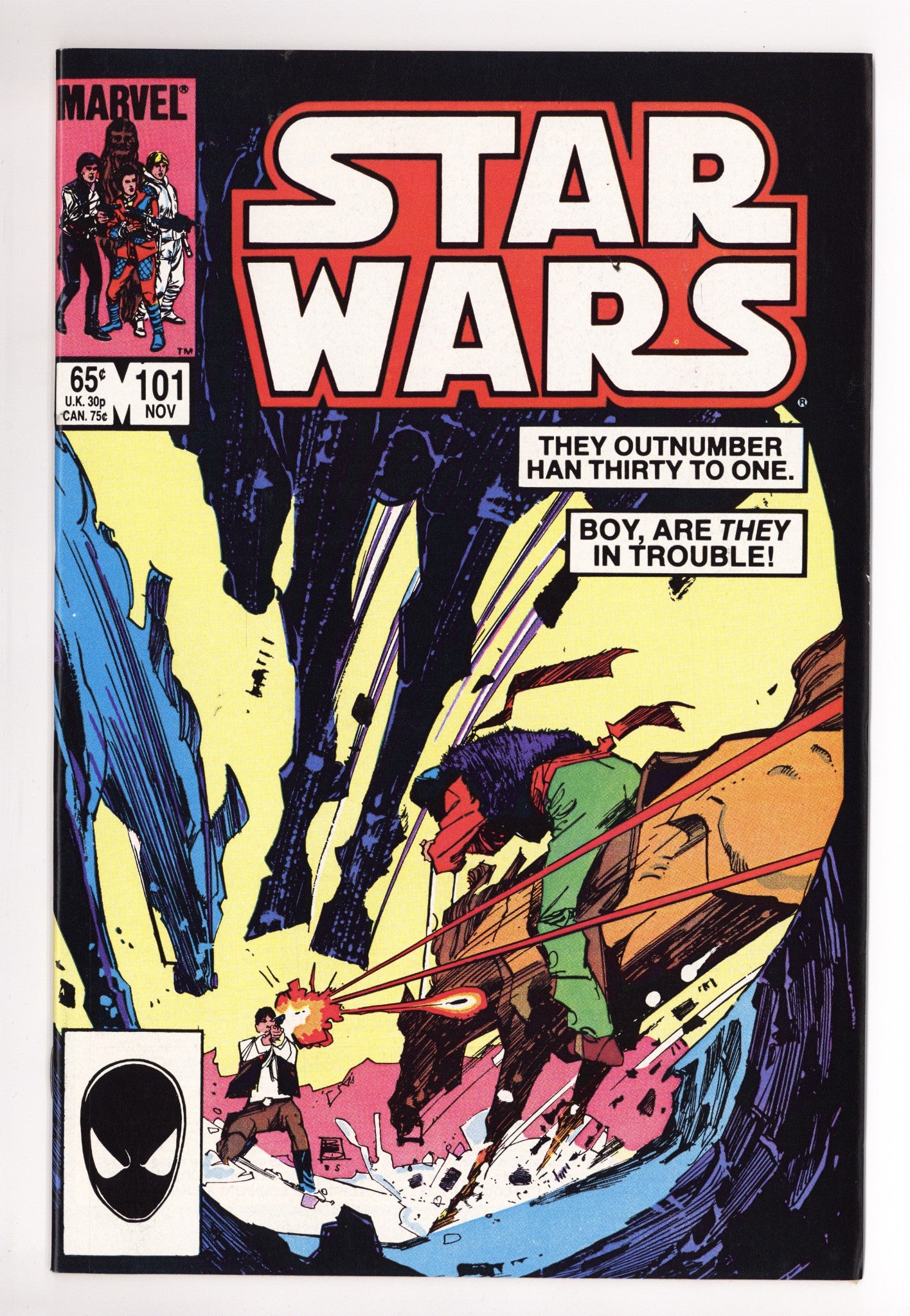 Star Wars Vol 1 101 NM- (9.2) (1985) 