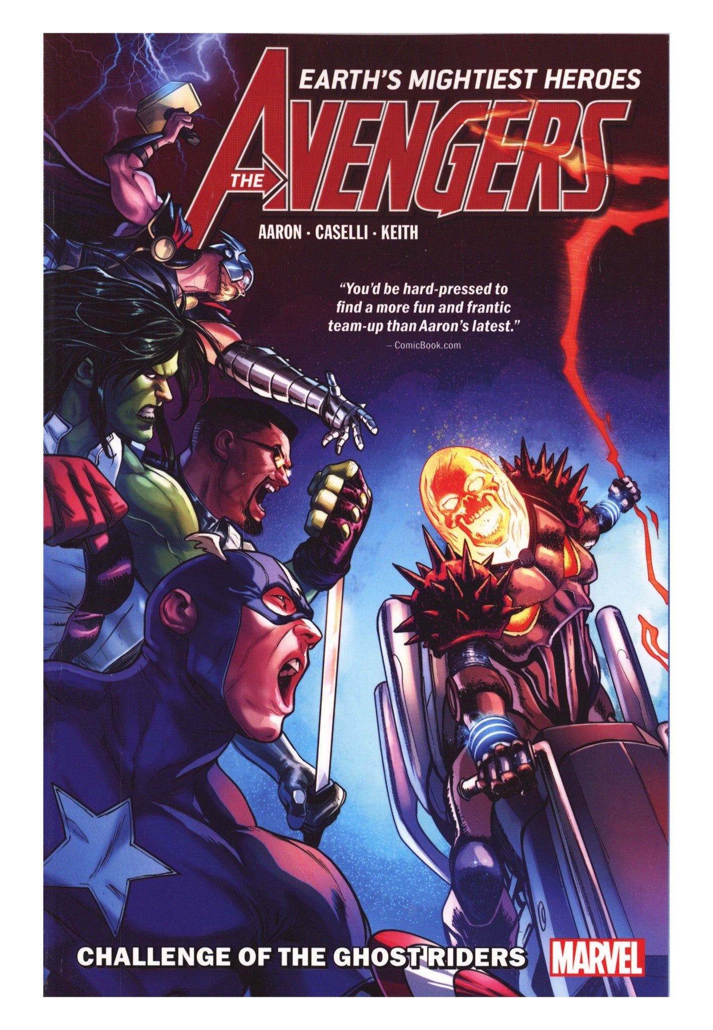 Avengers by Jason Aaron TPB Vol 5 Mid Grade Challenge of the Ghost Riders (2019) 