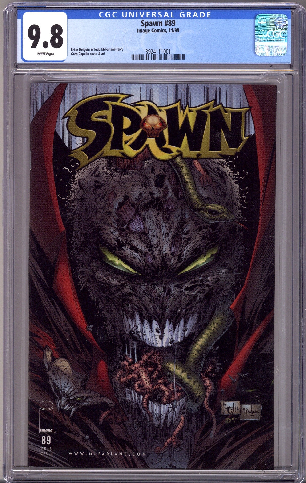 Spawn 89 CGC 9.8 (NM/M) (1999)