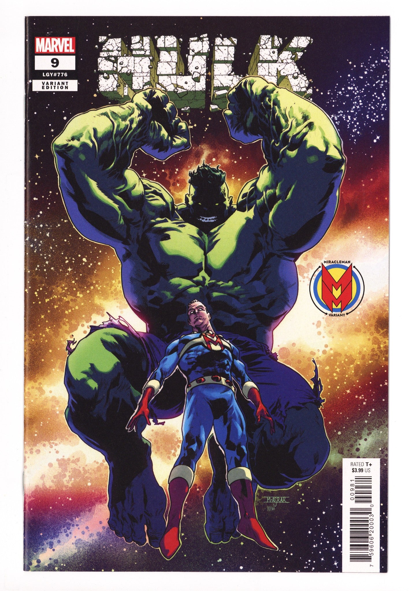 Hulk Vol 4 9 (776) High Grade (2022) Asrar Variant 