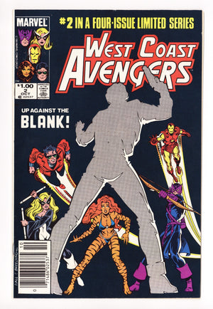 West Coast Avengers Vol 1 2 FN- (5.5) (1984) Canadian Price Variant