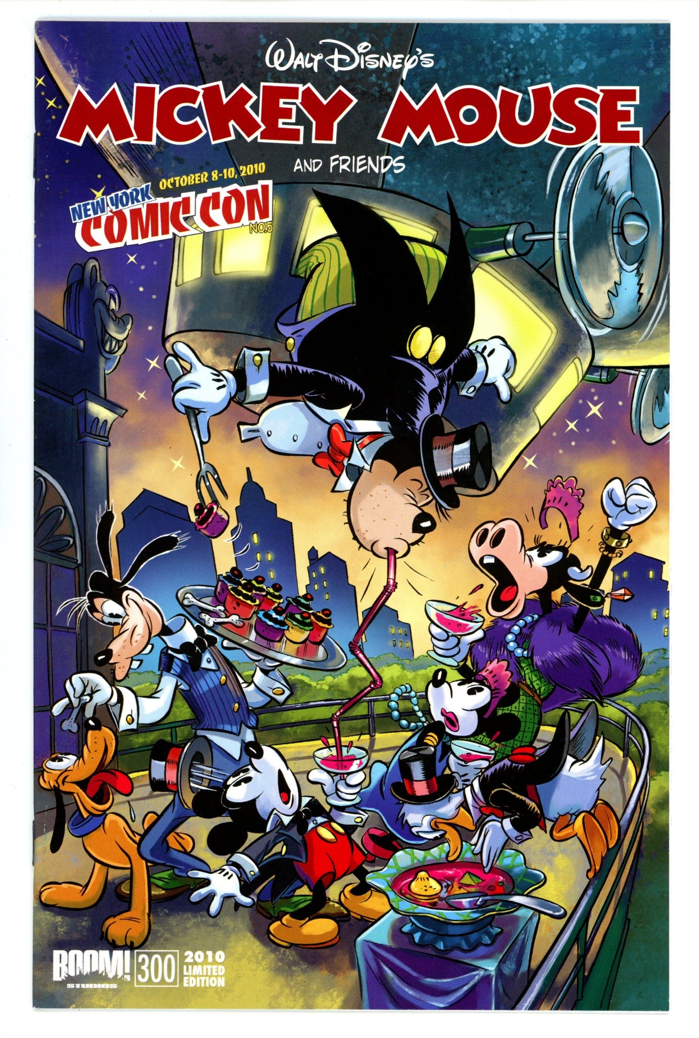 Mickey Mouse and Friends 300 VF/NM (9.0) (2010) Jippes Exclusive Variant 