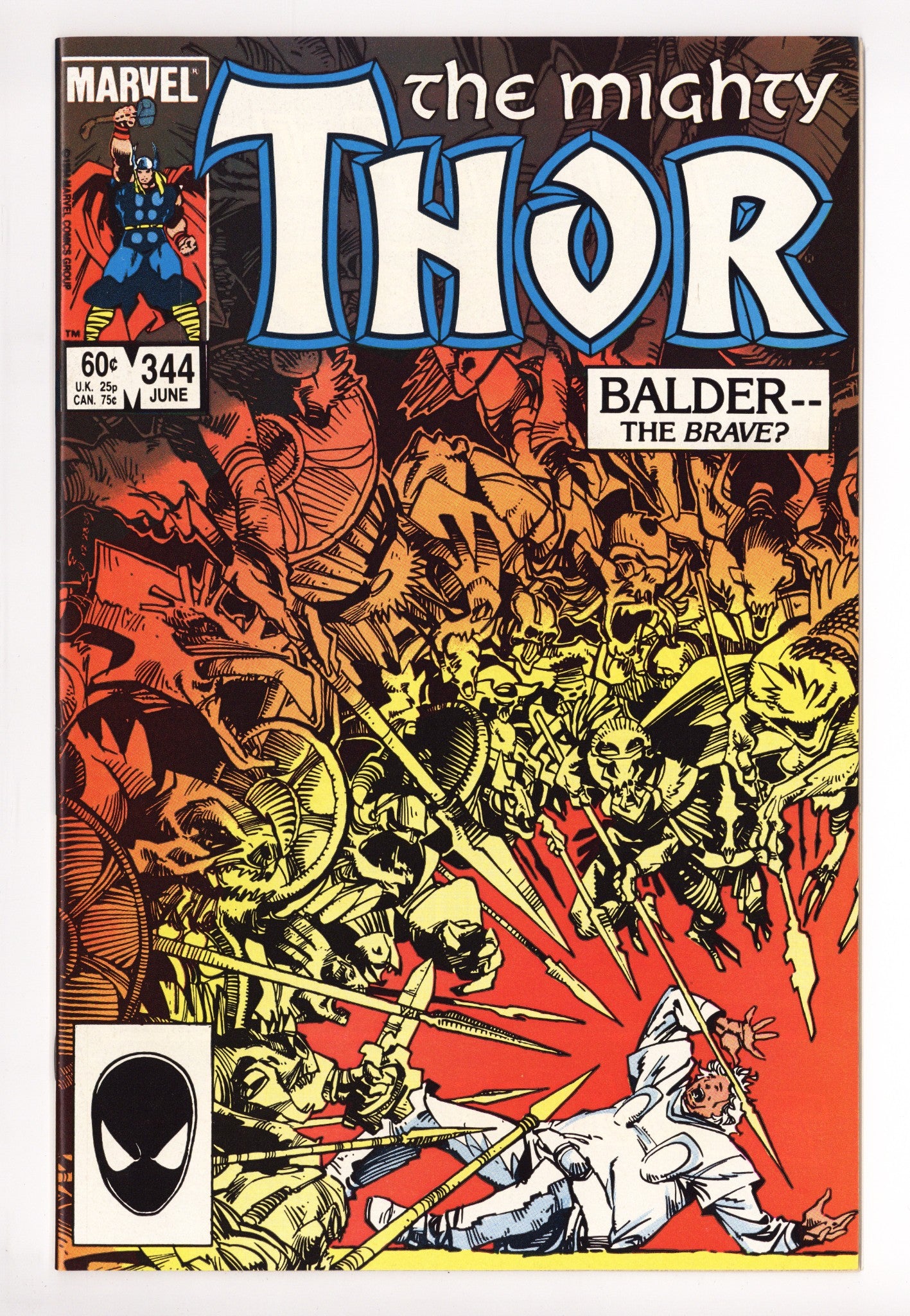 Thor Vol 1 344 High Grade (1984) 