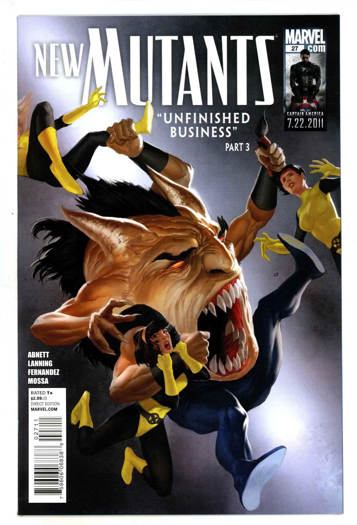 New Mutants Vol 3 27 High Grade (2011) 
