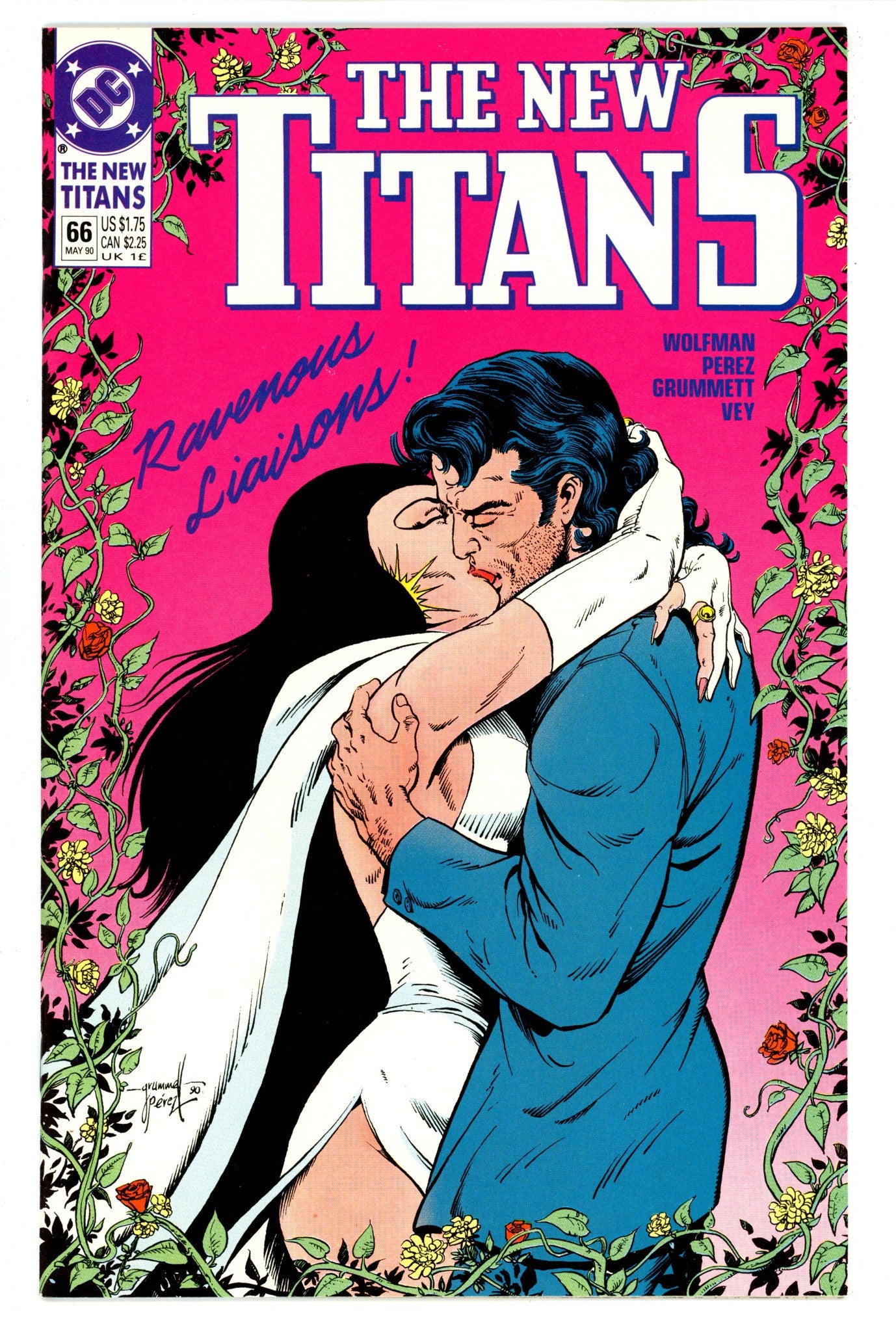 The New Titans 66 High Grade (1990) 