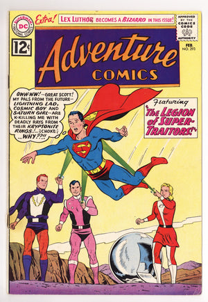 Adventure Comics Vol 1 293 VG+ (4.5) (1962)