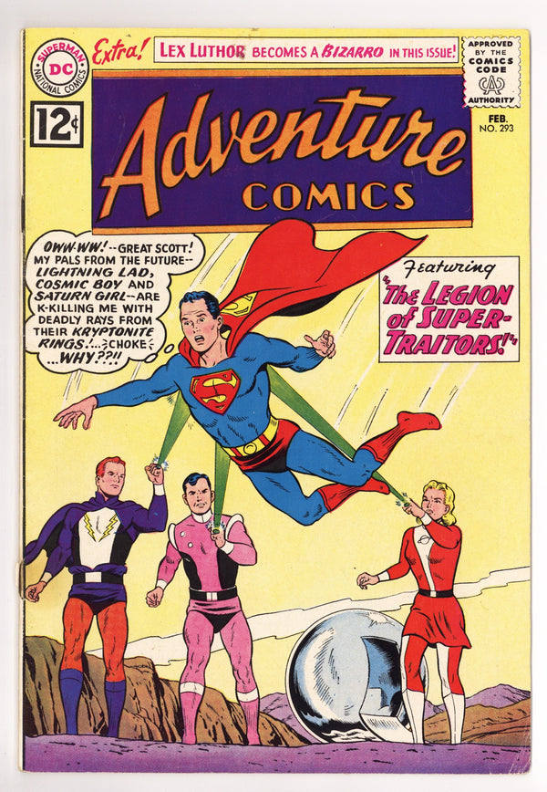 Adventure Comics Vol 1 293 VG+ (4.5) (1962)