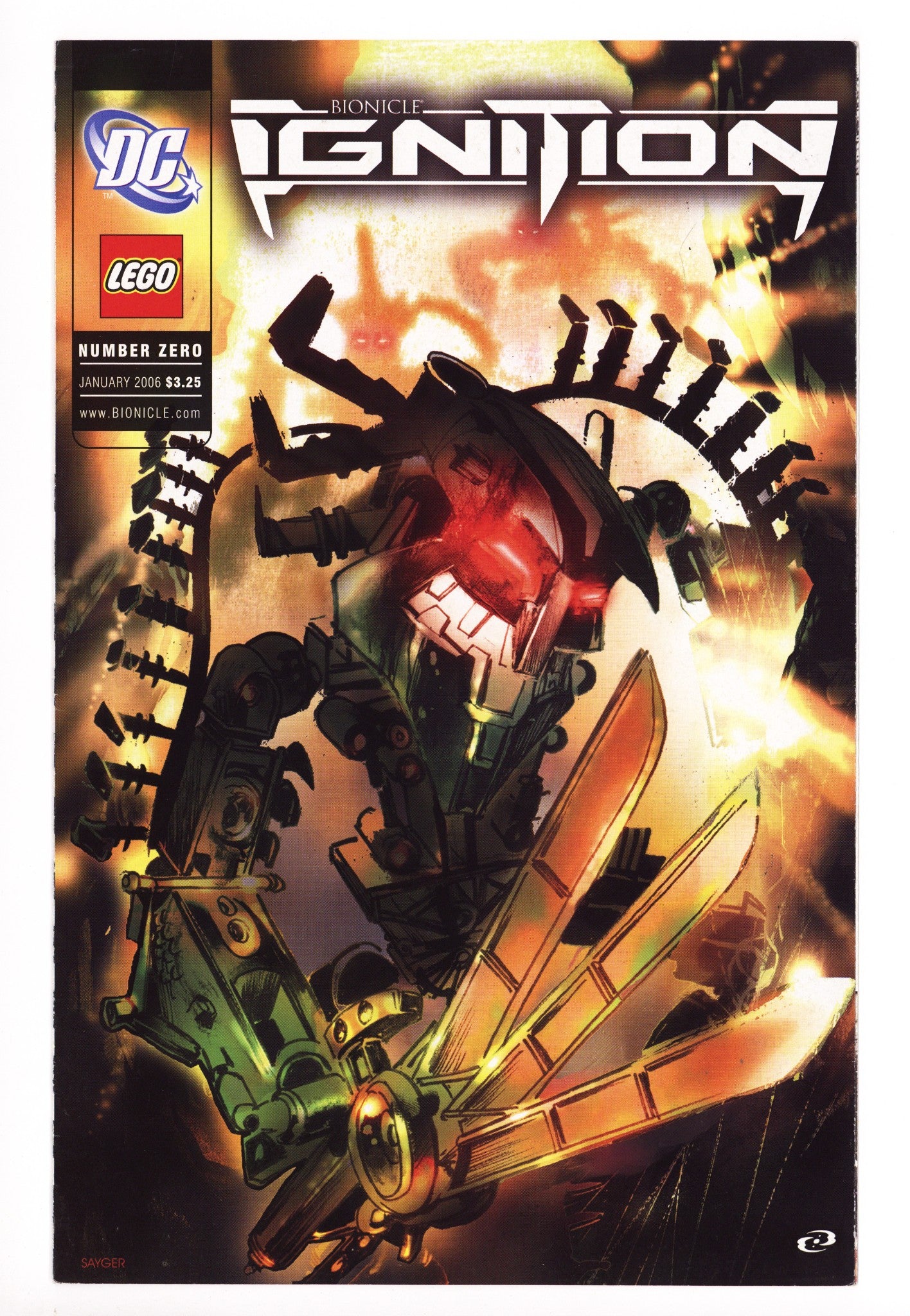 Bionicle Ignition 0 VF (8.0) (2006) Canadian Price Variant 