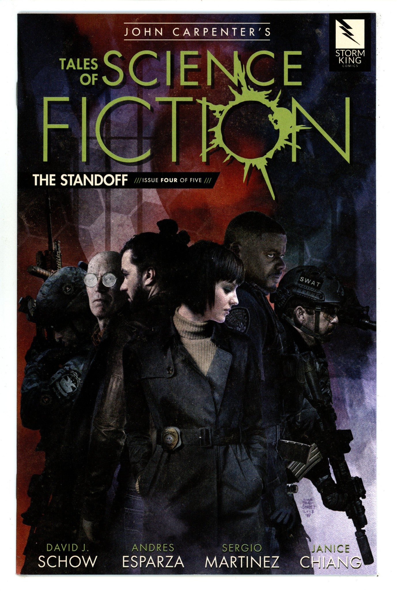 John Carpenter's Tales of Science Fiction: The Standoff 4 High Grade (2018) 