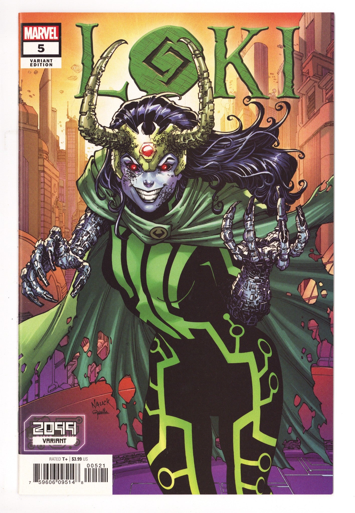 Loki Vol 3 5 High Grade (2020) Nauck Variant 