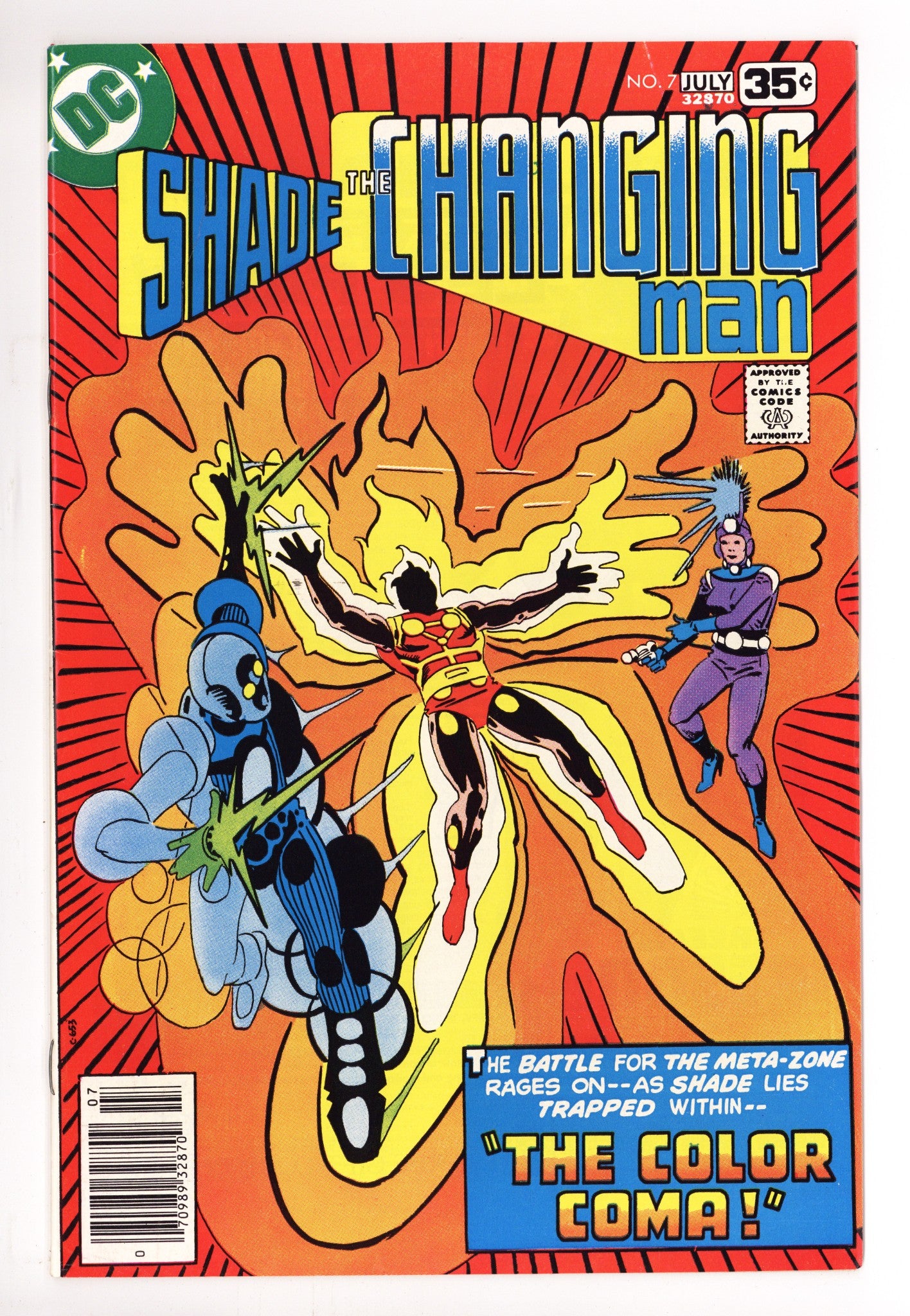 Shade, the Changing Man Vol 1 7 Mid Grade (1978) 