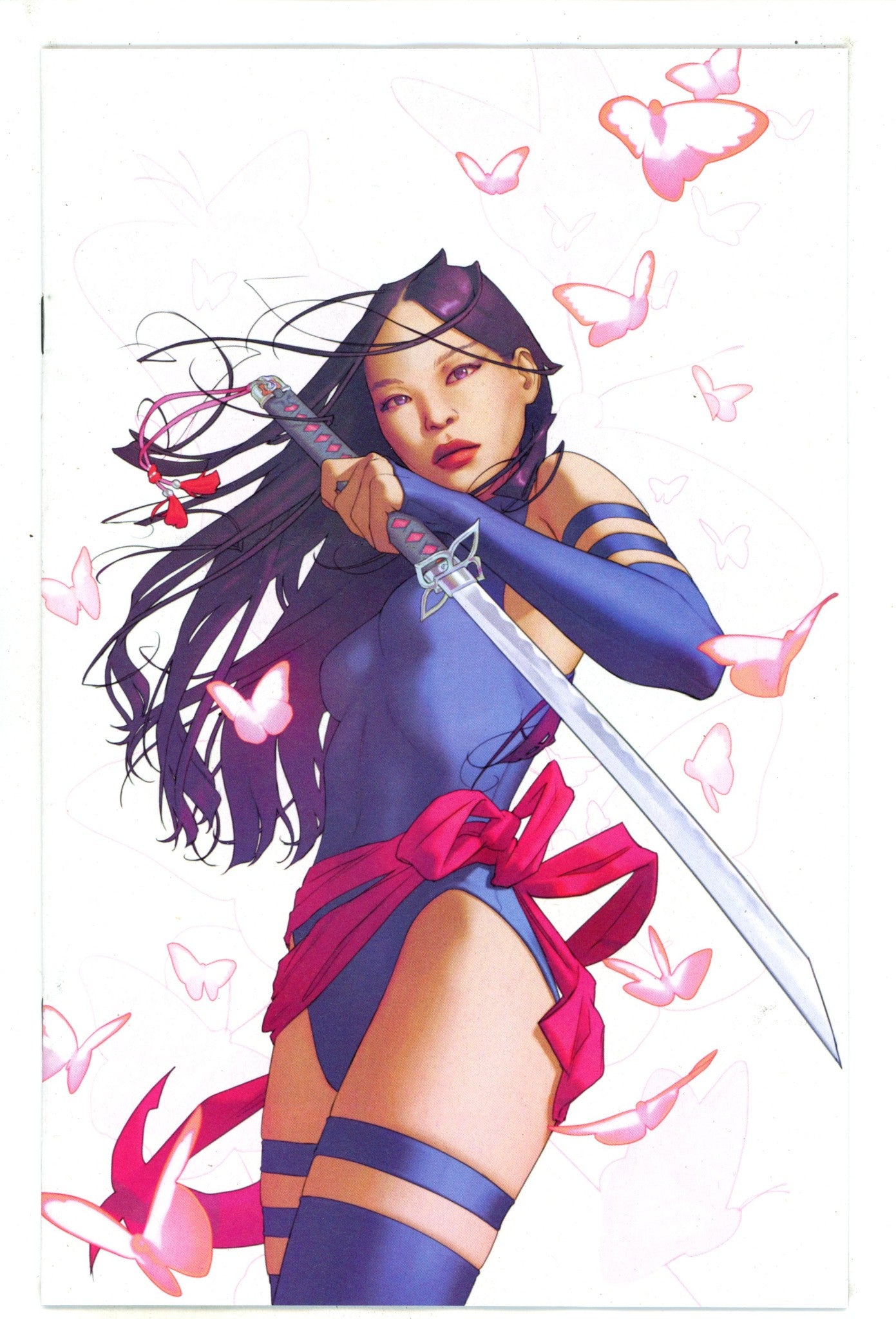 Psylocke Vol 2 7 Forbes Virgin Incentive Variant NM- (2025)
