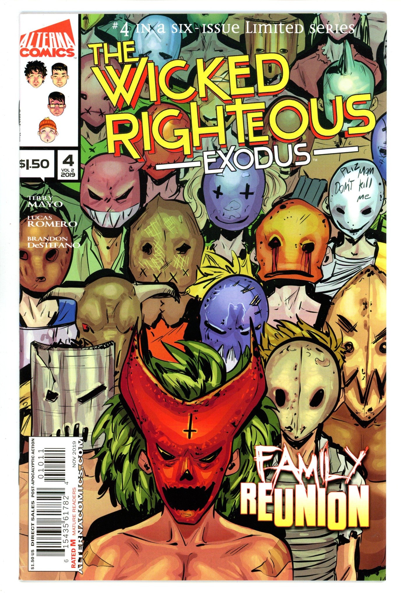 The Wicked Righteous: Exodus 4 High Grade (2019) 