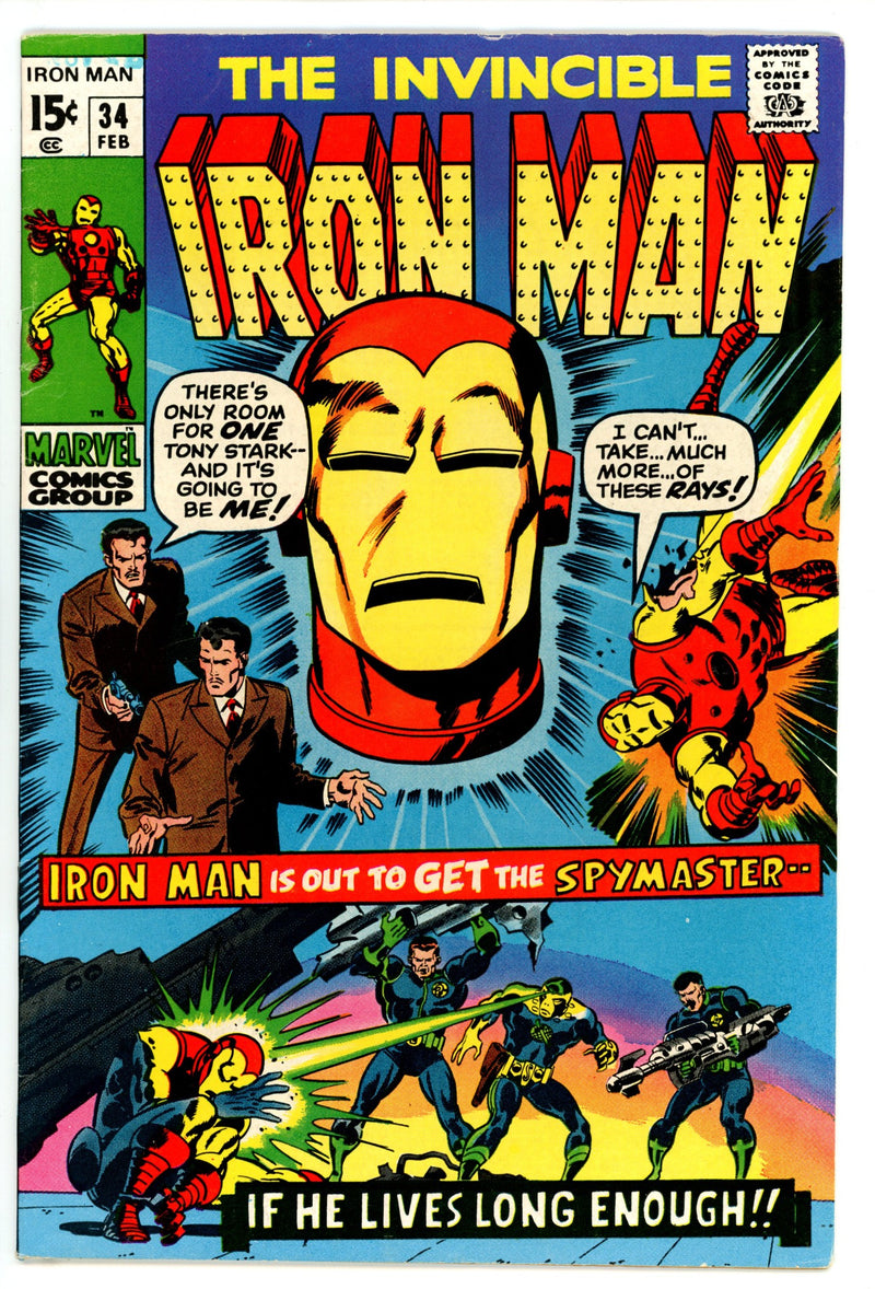 Iron Man Vol 1 34 VF- (7.5) (1971) 