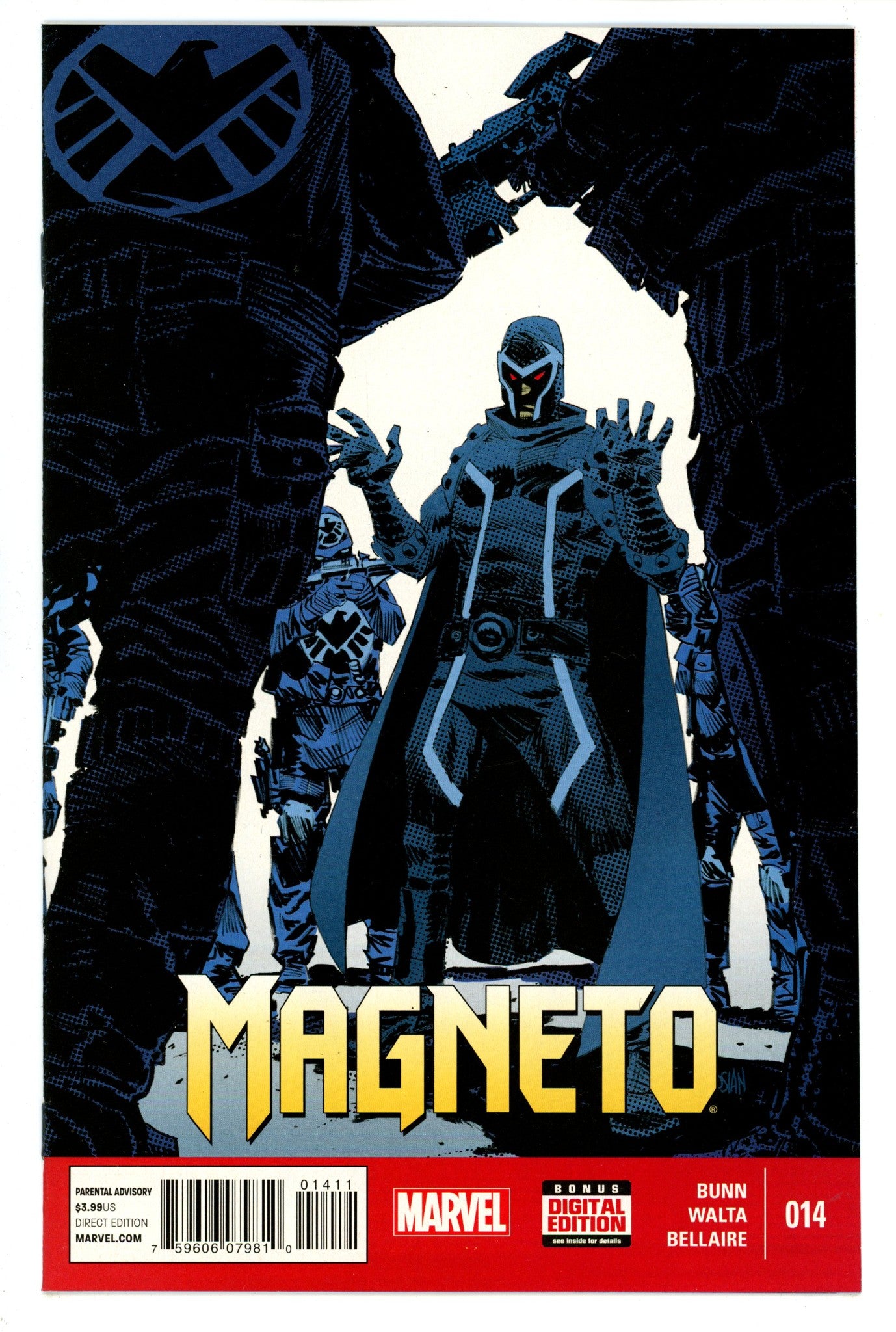 Magneto Vol 3 14 High Grade (2015) 