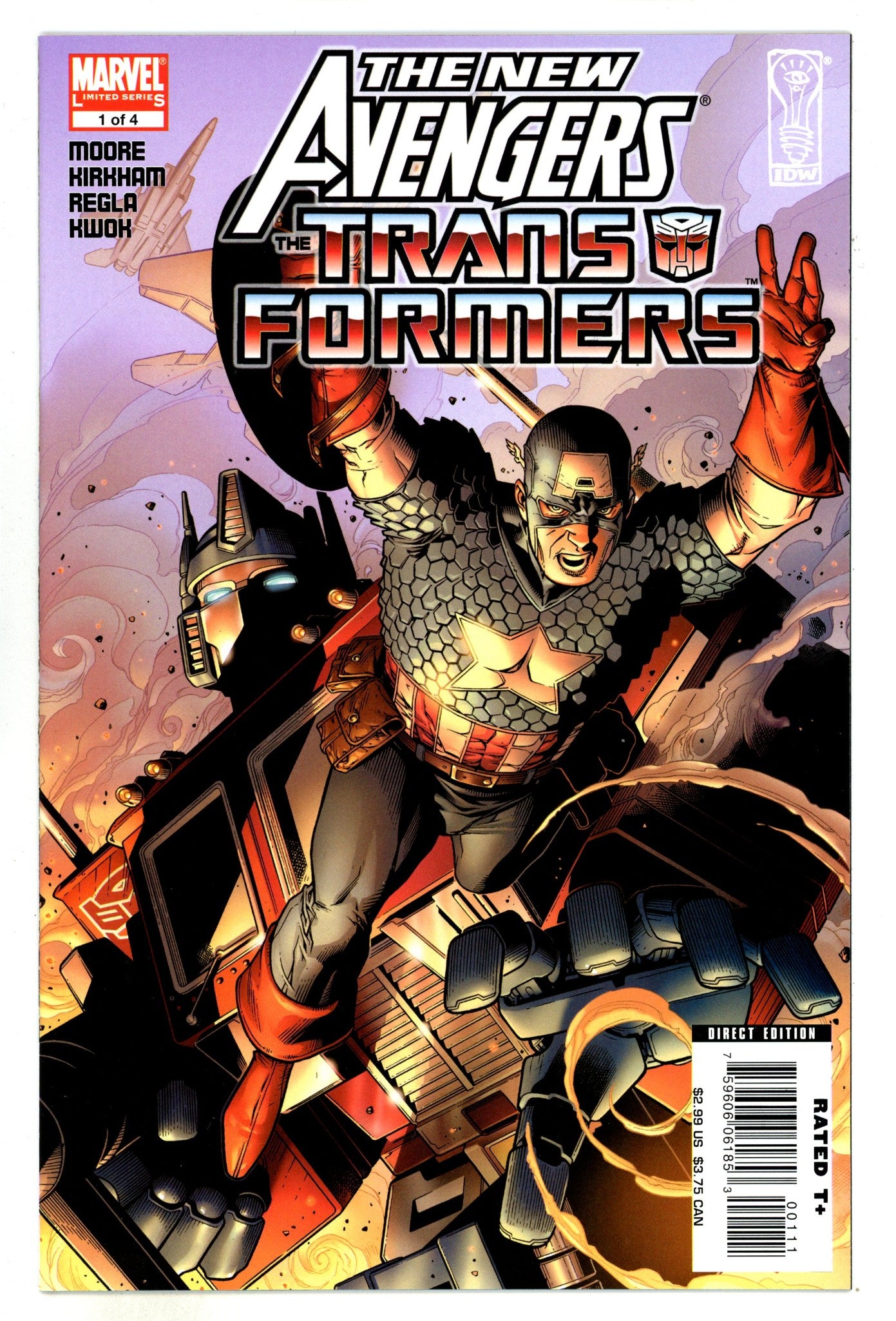 New Avengers / Transformers 1 High Grade (2007) 