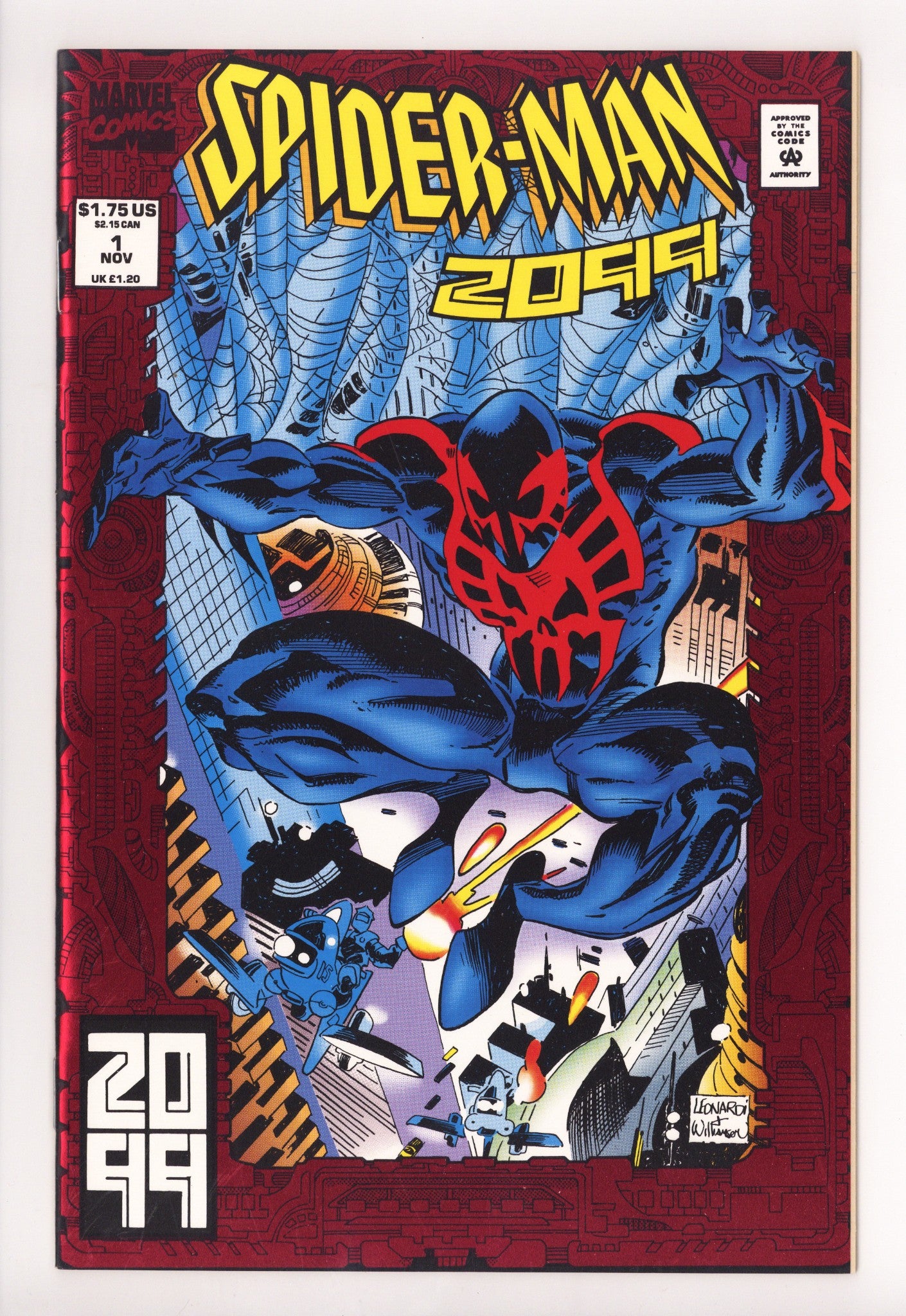 Spider-Man 2099 Vol 1 1 VF/NM (9.0) (1992) 