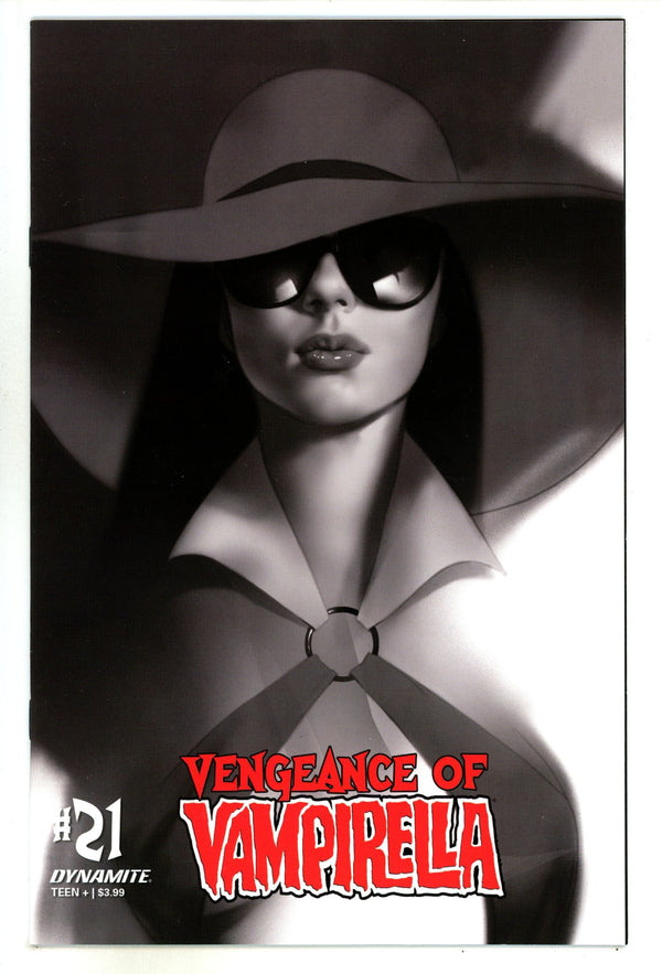 Vengeance of Vampirella Vol 2 21 High Grade (2021) Oliver B&W Incentive Variant