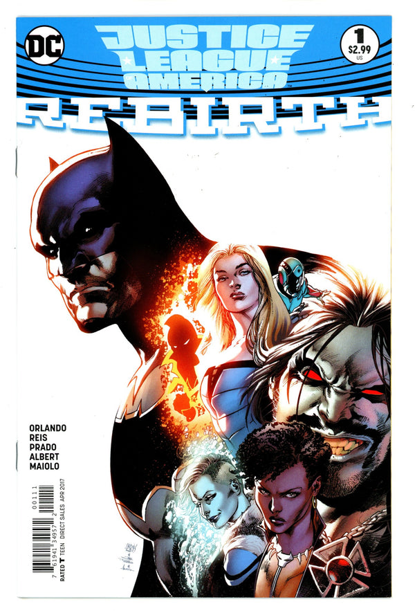 Justice League of America: Rebirth 1 High Grade (2017)