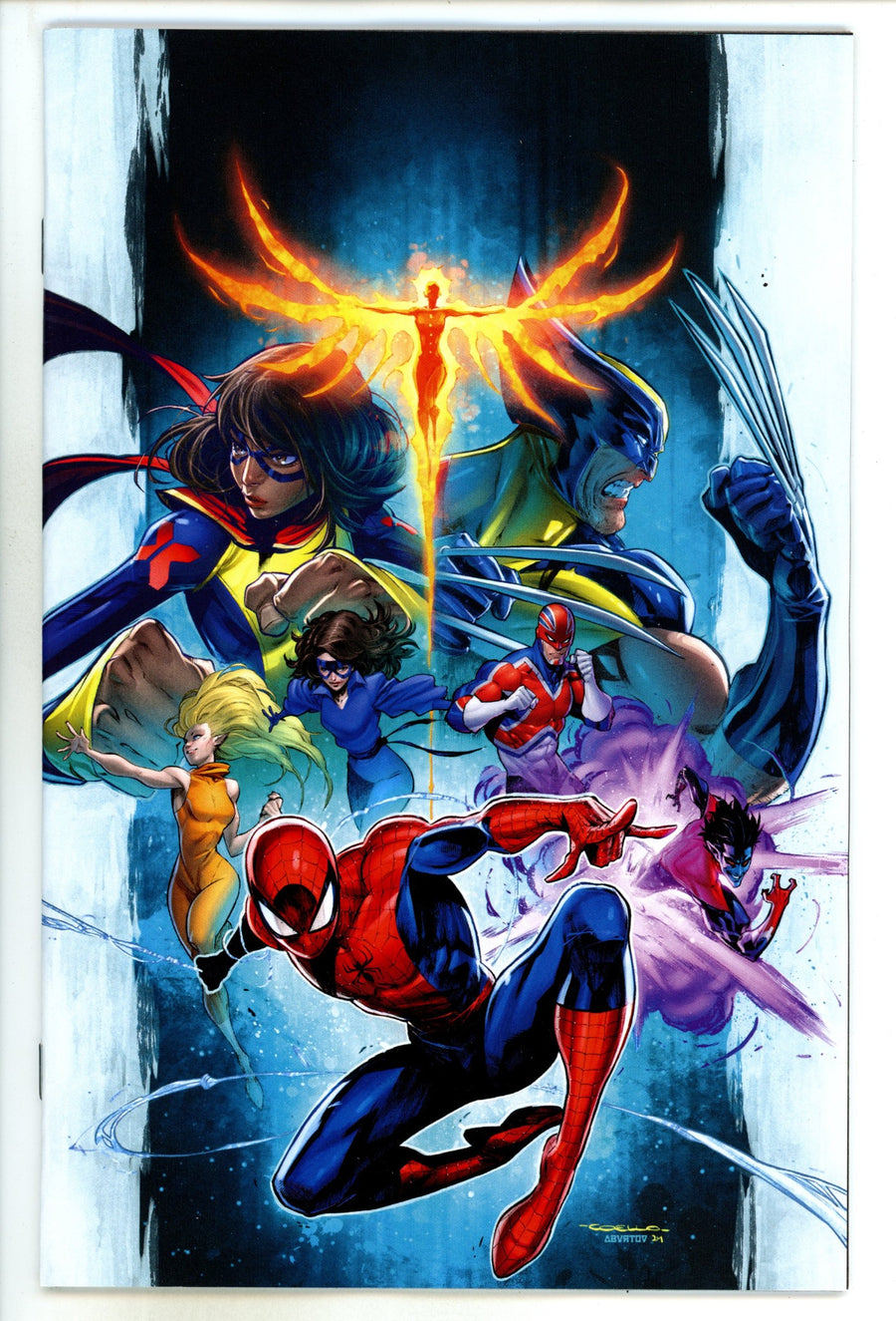 Marvel 85th Anniversary Special 1 Coello Virgin Incentive Variant NM- (2024)