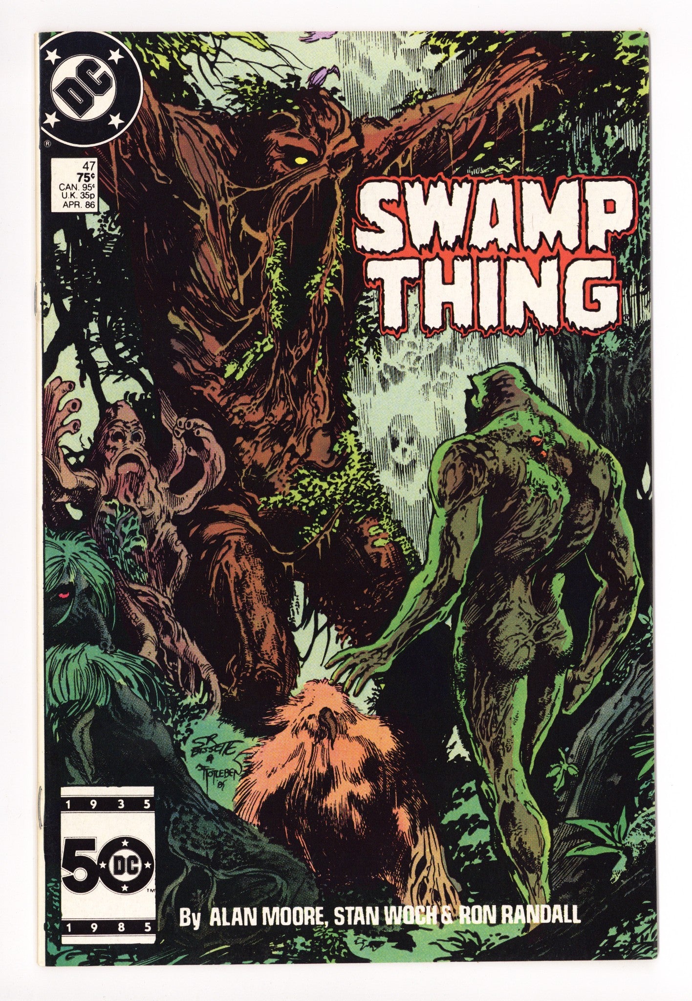 Swamp Thing Vol 2 47 Mid Grade (1986) 