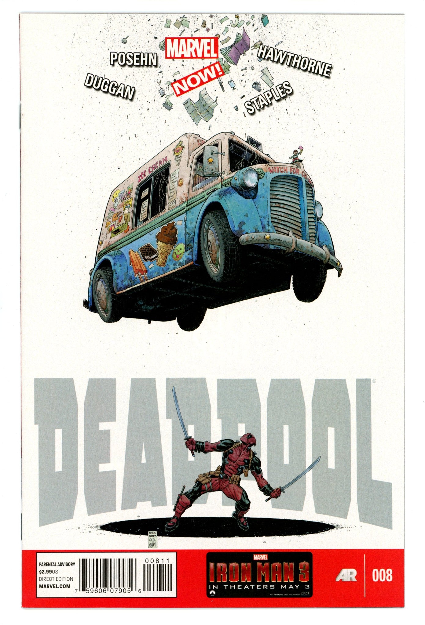 Deadpool Vol 4 8 High Grade (2013) 