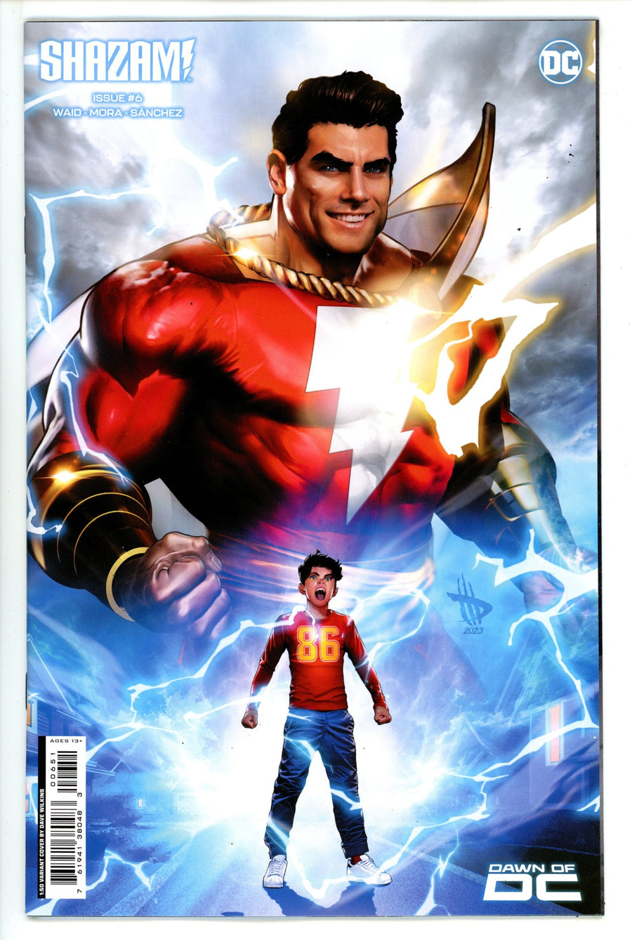 Shazam Vol 4 6 Wilkins Incentive Variant NM- (2023)