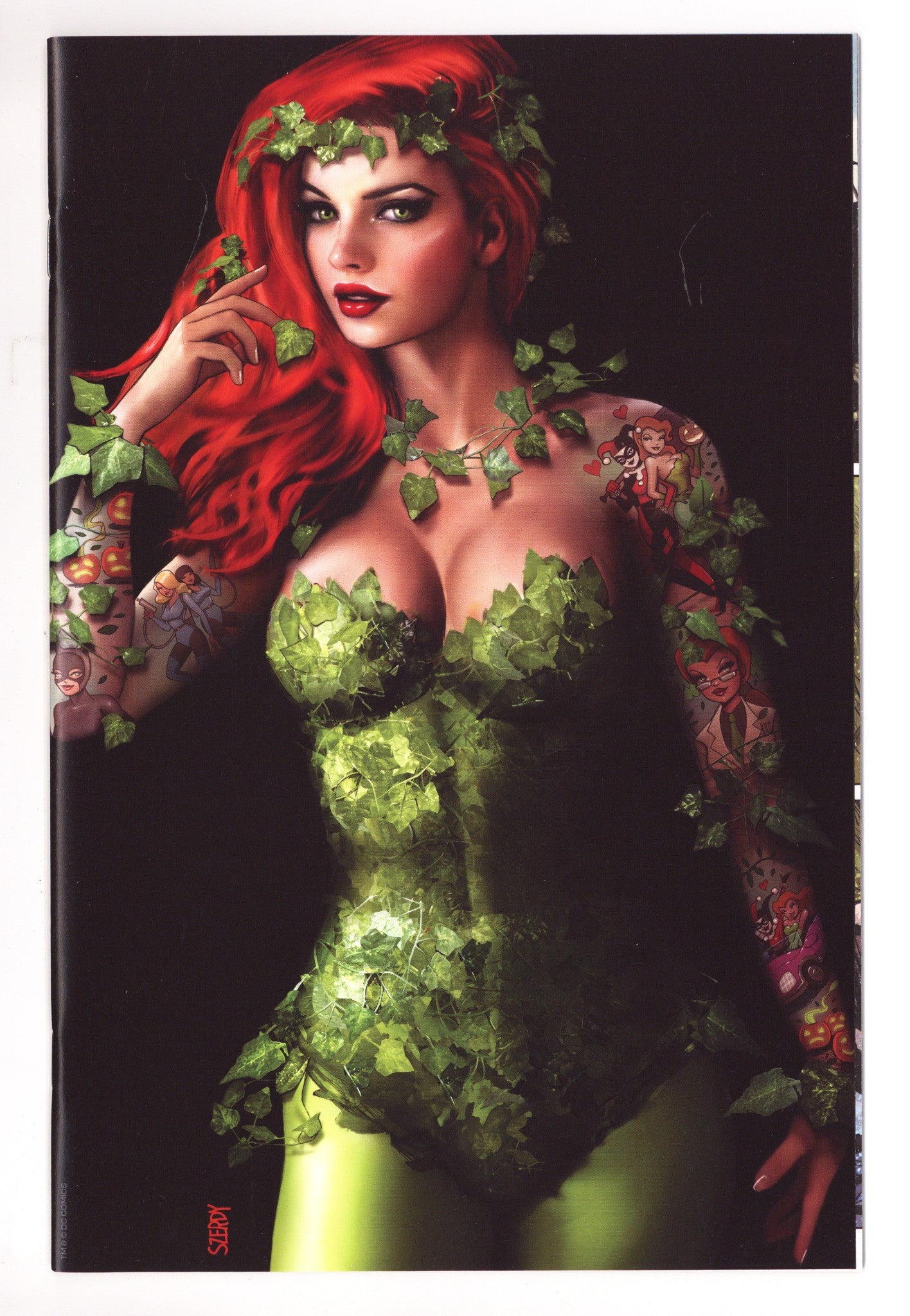 Poison Ivy Vol 1 1 High Grade (2022) Szerdy Tattoo Virgin Exclusive Variant 