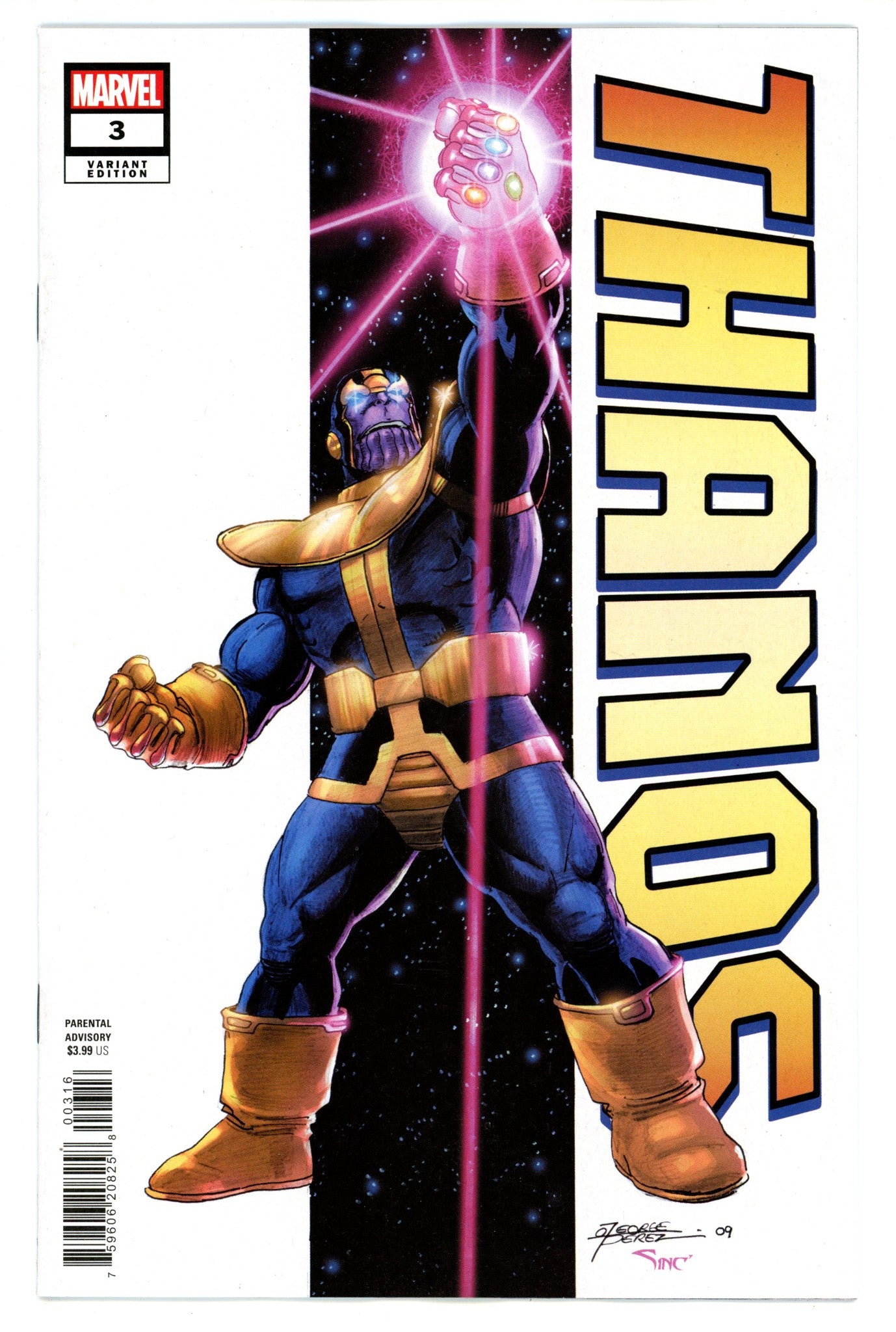 Thanos Vol 4 3 PÃ©rez Incentive Variant NM- (2024)
