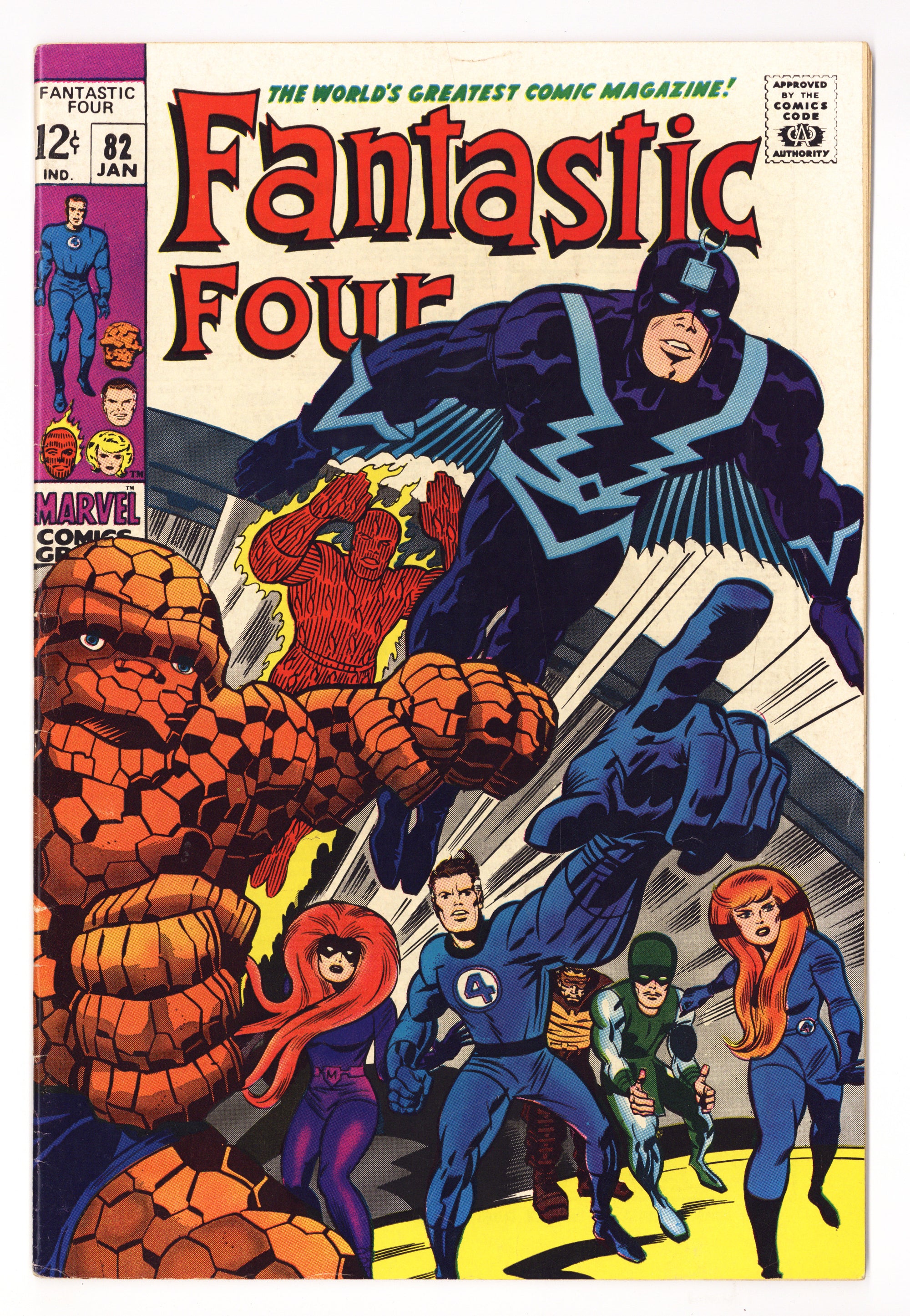 Fantastic Four Vol 1 82  FN (6.0)   (1969)        