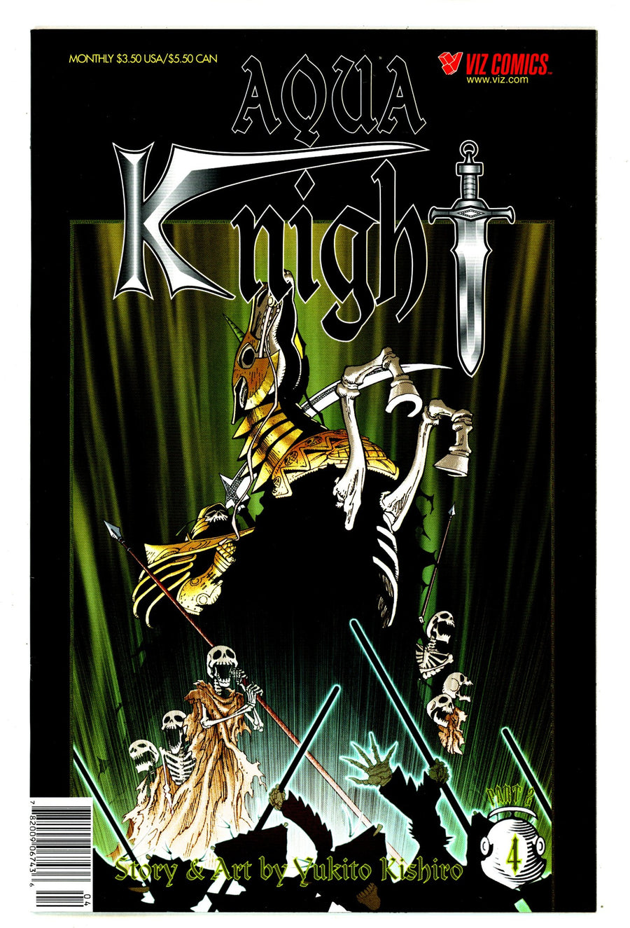 Aqua Knight Part Two 4 High Grade (2000) 
