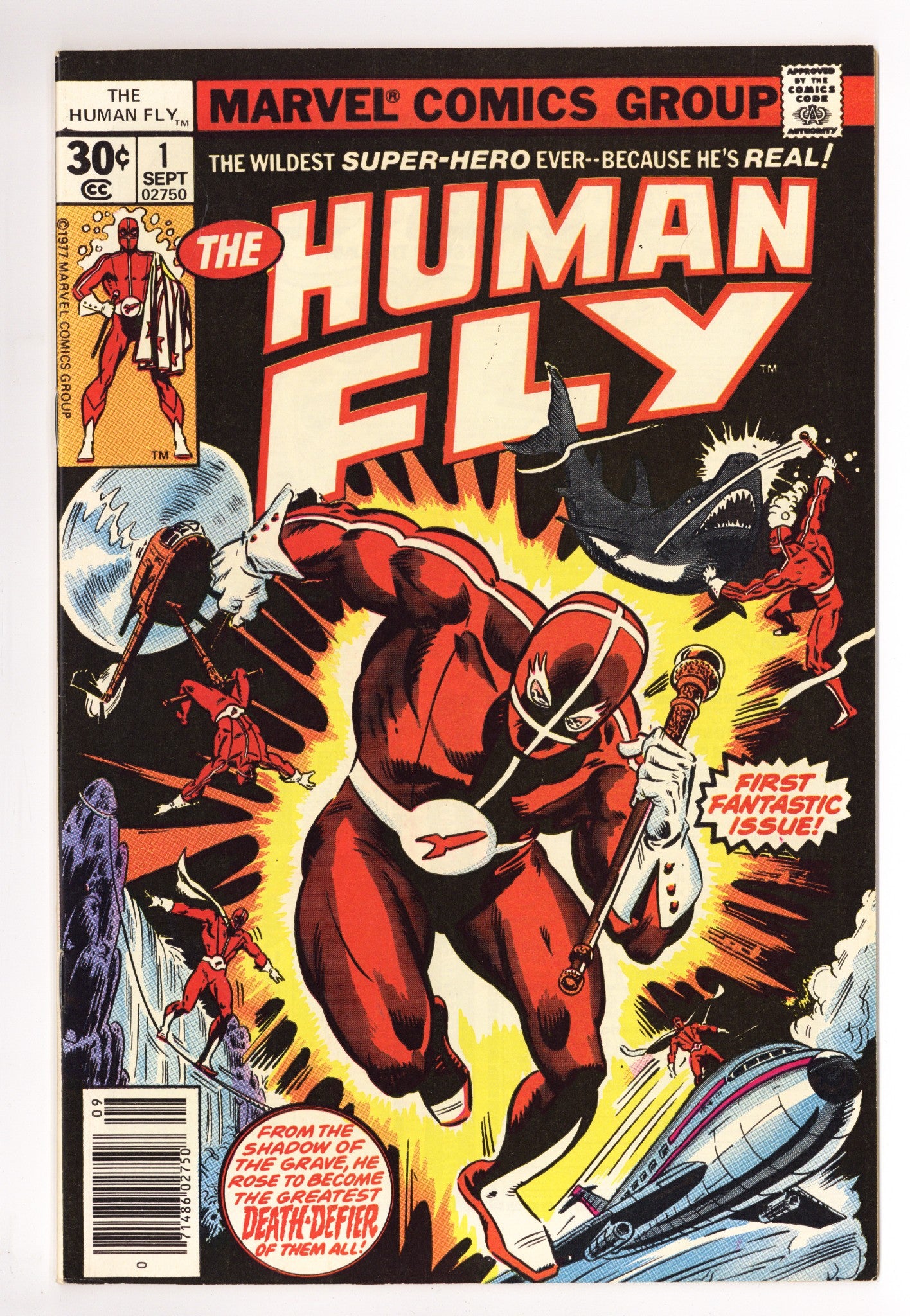 The Human Fly Vol 1 1 VF/NM (9.0) (1977) 