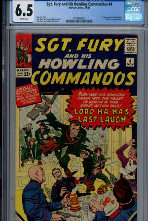 Sgt. Fury 4 CGC 6.5 (FN+) (1963) 