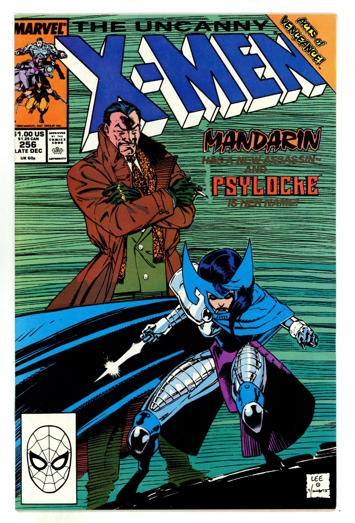 The Uncanny X-Men Vol 1 256 VF/NM (9.0) (1989) 