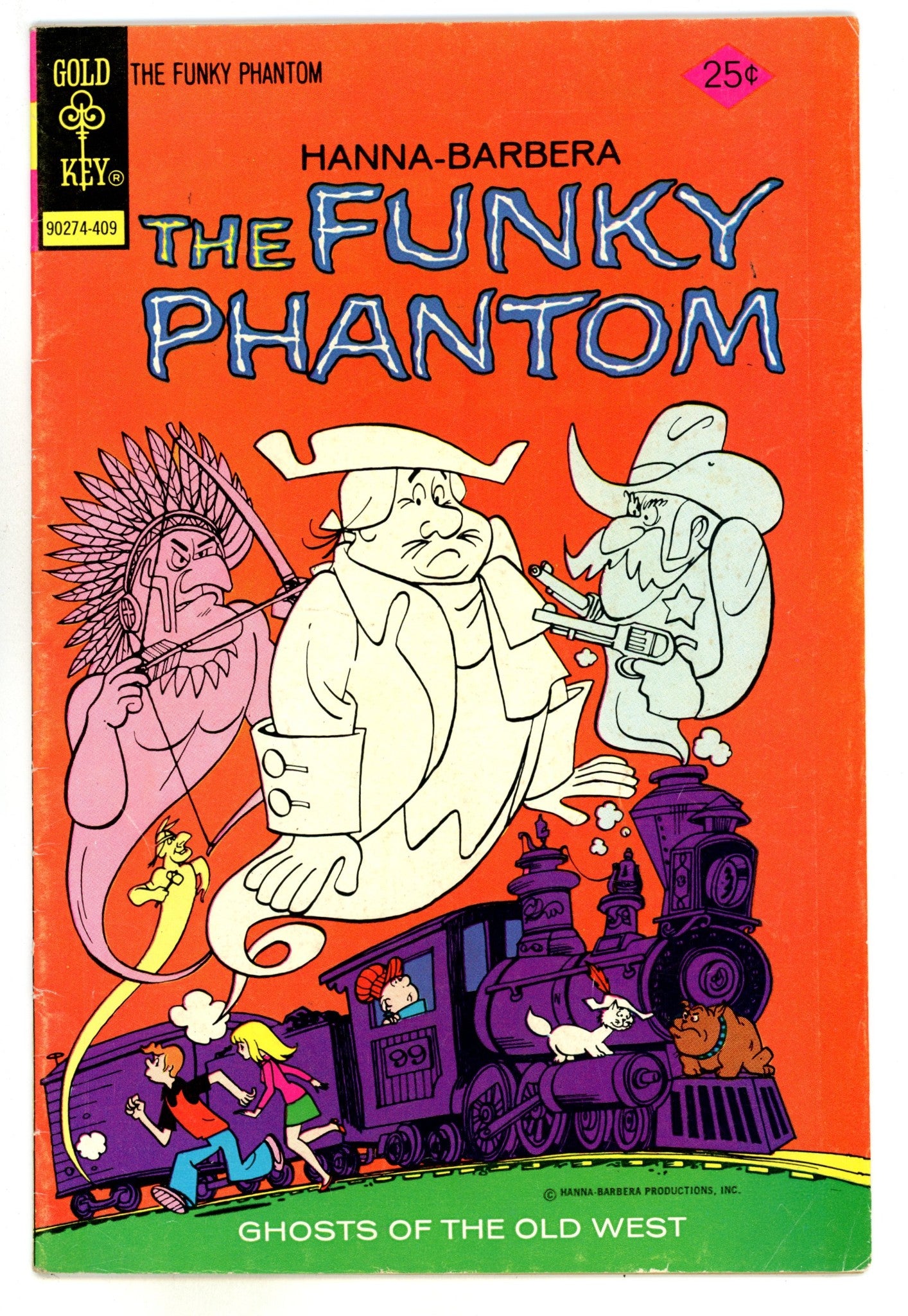 Hanna-Barbera the Funky Phantom 11 VG/FN (5.0) (1974) 