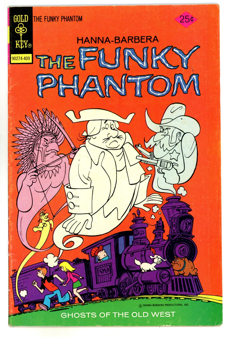 Hanna-Barbera the Funky Phantom 11 VG/FN (5.0) (1974) 