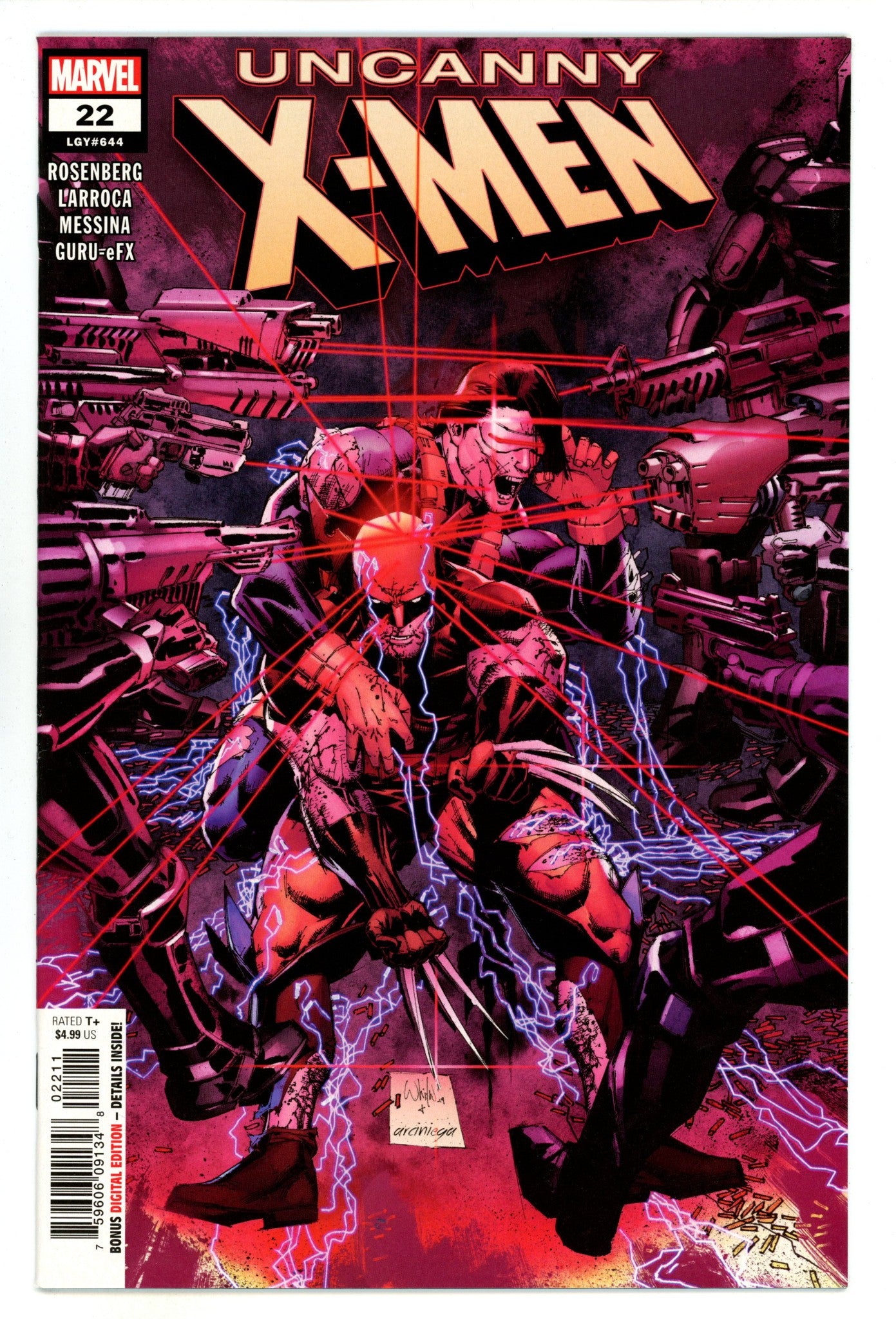 Uncanny X-Men Vol 5 22 (644) High Grade (2019) 