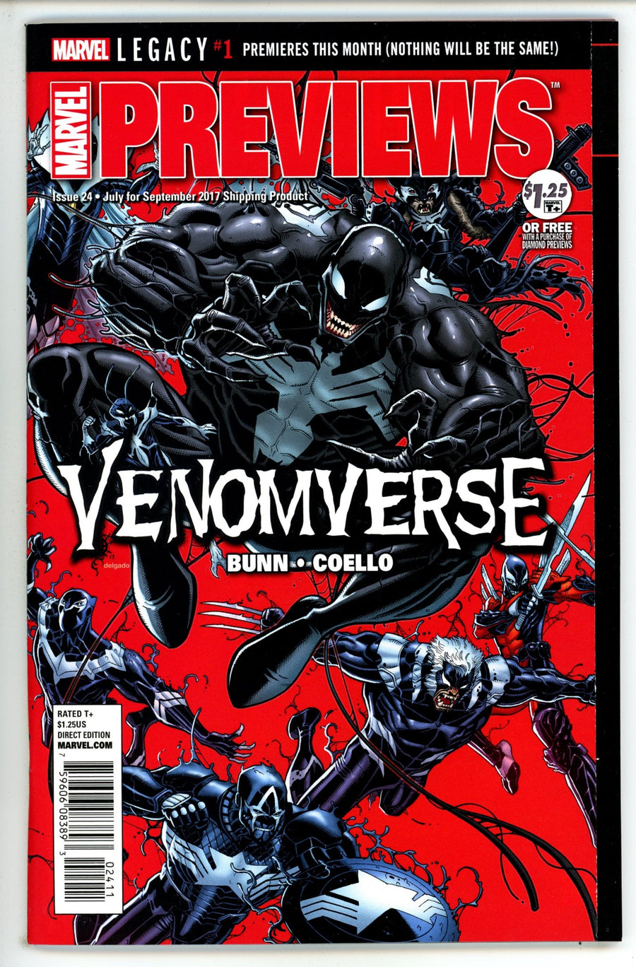 Marvel Previews 24 High Grade (2017) 