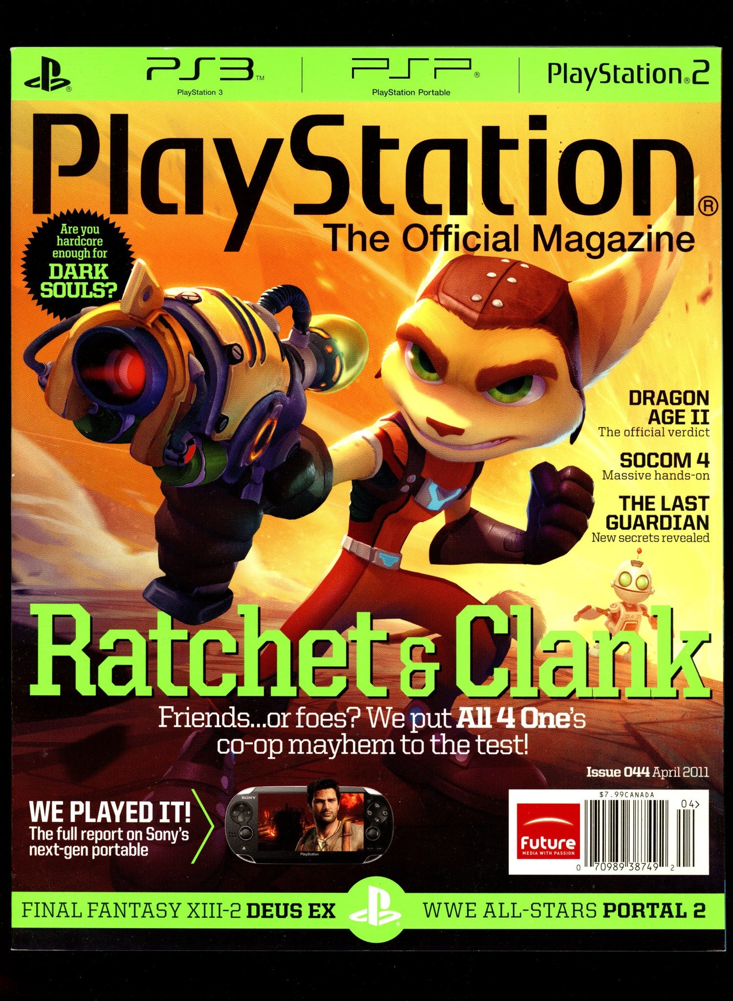 Playstation Magazine 44 High Grade (2011) 