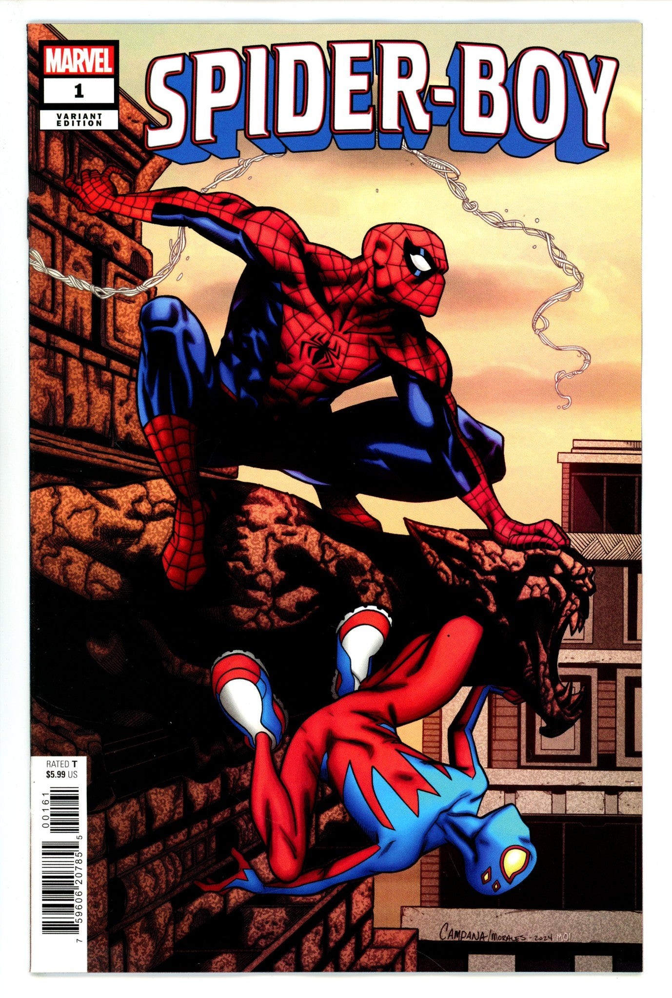 Spider-Boy 1 Campana Variant (2023)