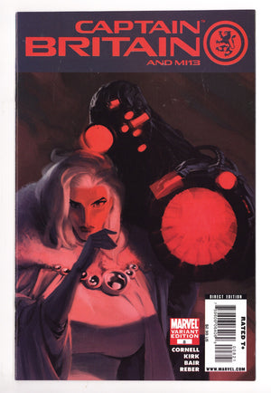 Captain Britain and MI: 13 8 High Grade (2009) Ramos Variant