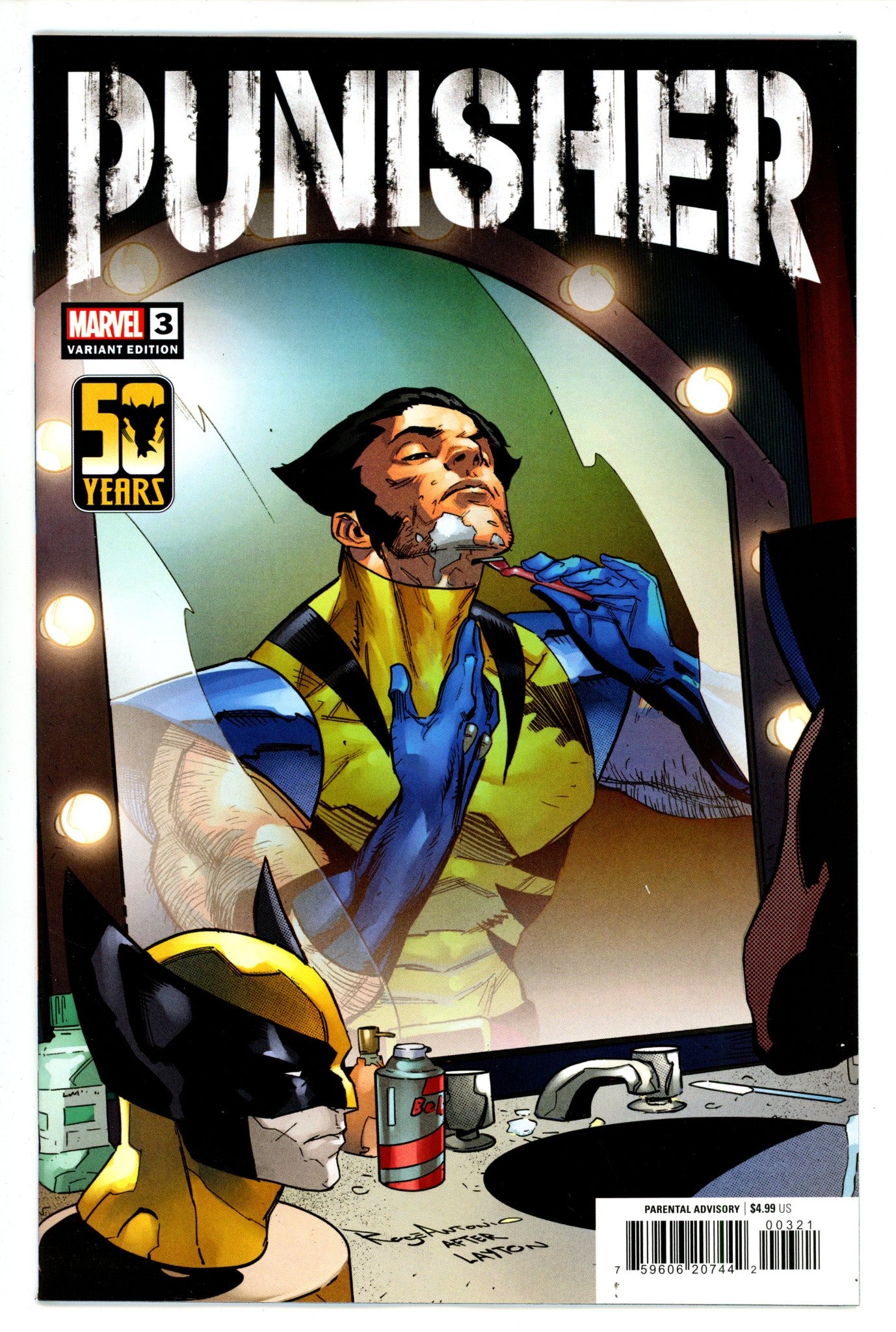 Punisher Vol 14 3 AntÃ´nio Variant (2024)
