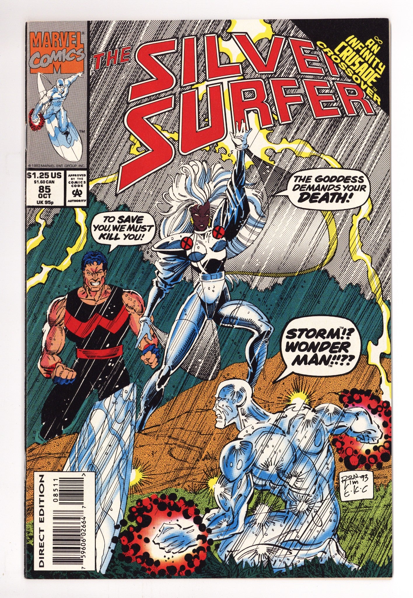 Silver Surfer Vol 3 85 High Grade (1993) 