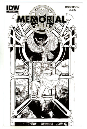 Memorial 4 High Grade (2012) Kaluta B&W Incentive Variant