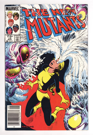 The New Mutants Vol 1 15 NM- (9.2) (1984) Canadian Price Variant