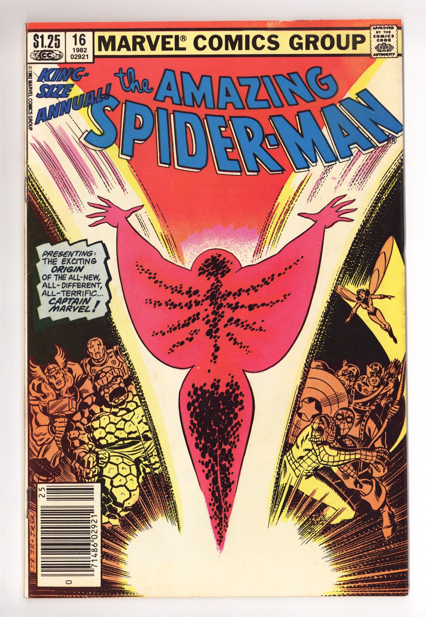 The Amazing Spider-Man Annual Vol 1 16 VG/FN (5.0) (1982) Canadian Price Variant 