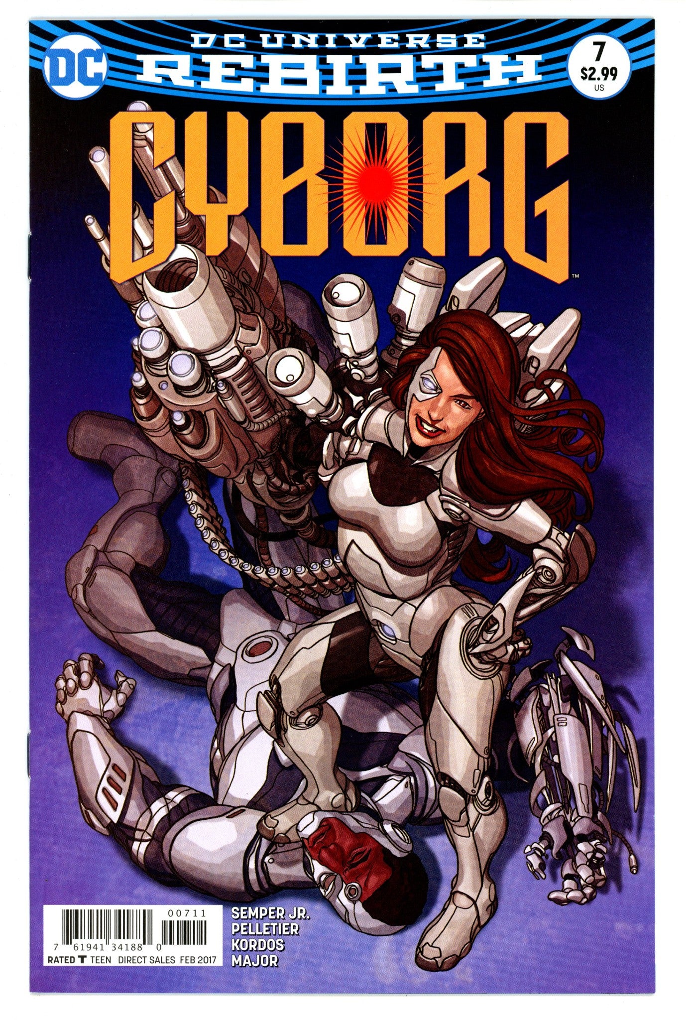 Cyborg Vol 2 7 High Grade (2017) 