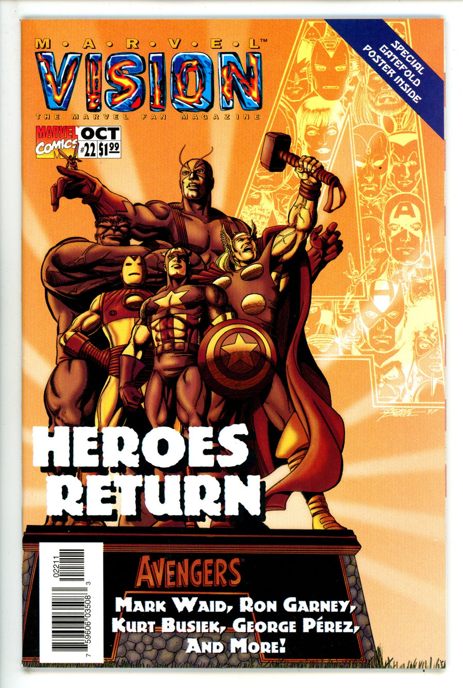 Marvel Vision 22 Mid Grade (1997) 